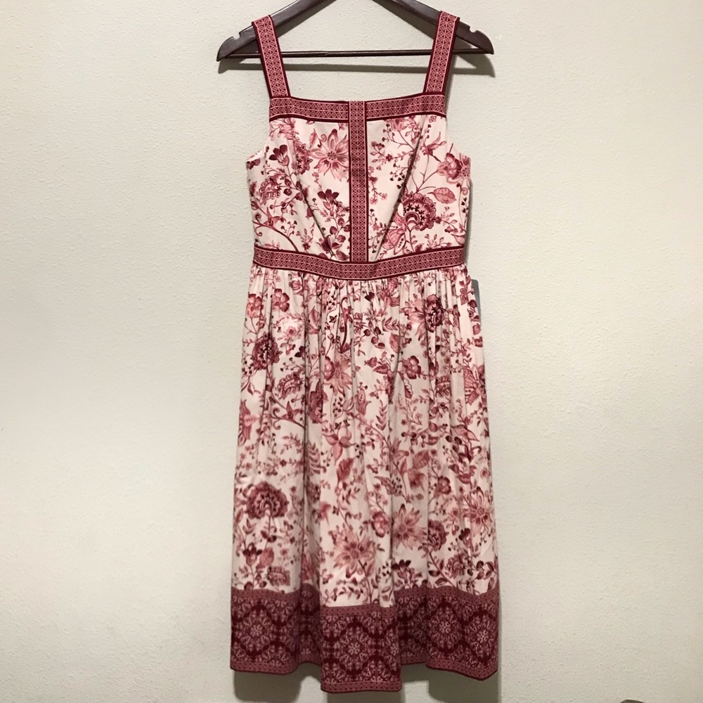 Gal Meets Glam Esme Floral Fit & Flare Dress NWT - Picture 2 of 8